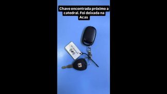 Imagem referente a Foi encontrada uma chave no bairro Centro