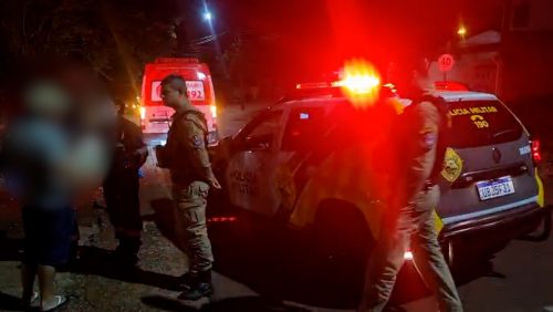 Trote mobiliza equipes da PM e do Samu em ocorrência no Bairro Santa Cruz Imagem referente a Trote mobiliza equipes da PM e do Samu em ocorrência no Bairro Santa Cruz