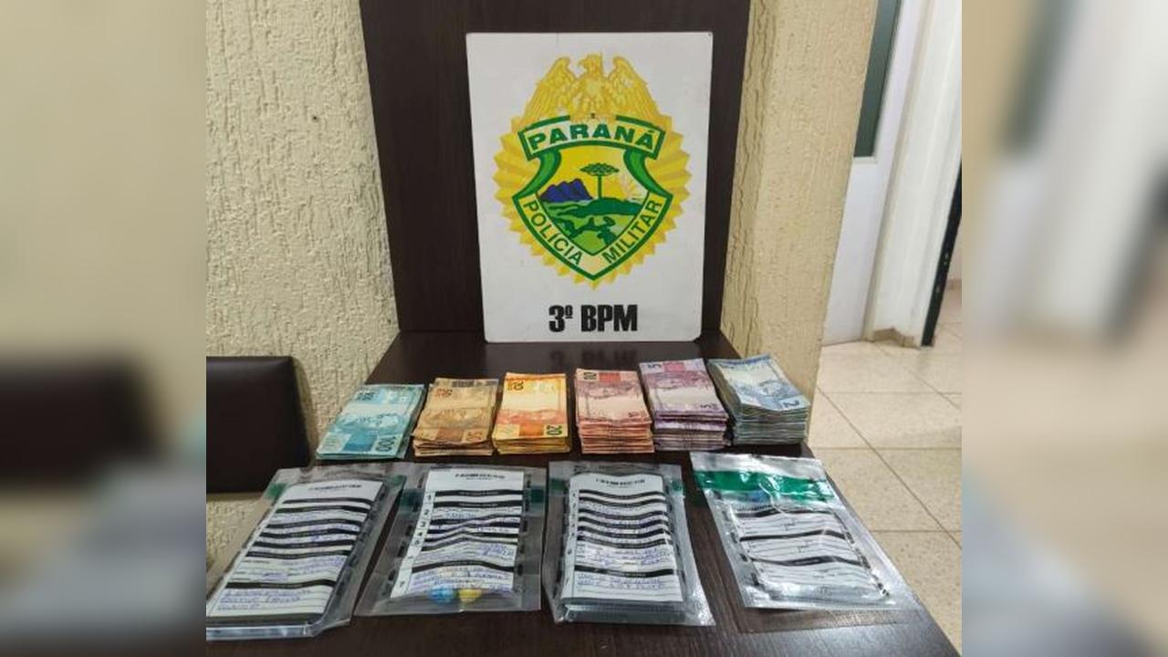 Denúncia leva ROCAM a prender casal por tráfico no bairro Alvorada