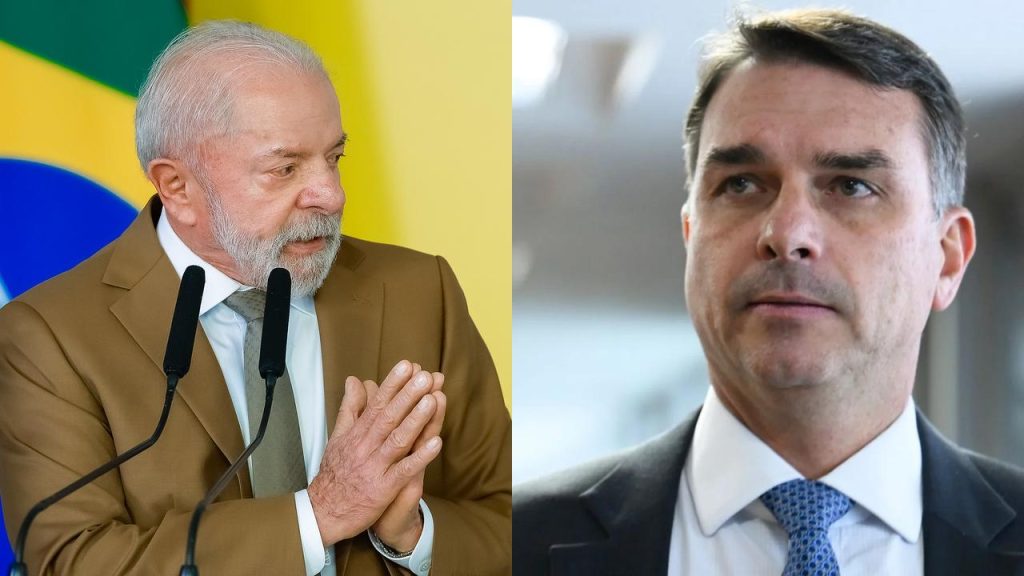 Lula e Flávio Bolsonaro estão empatados na intenção de voto, aponta pesquisa nacional