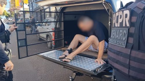 Homem com tornozeleira eletrônica também é preso em operação da Denarc Imagem referente a Homem com tornozeleira eletrônica também é preso em operação da Denarc