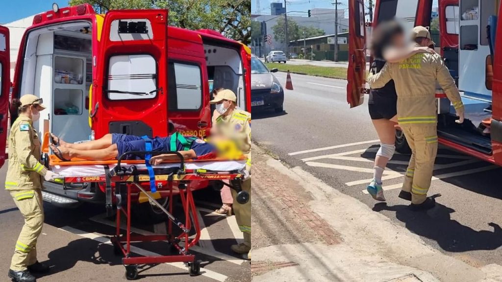 Dois estudantes são socorridos no Colégio Padre Carmelo Dois estudantes são socorridos no Colégio Padre Carmelo