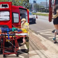 Imagem referente a Dois estudantes são socorridos no Colégio Padre Carmelo