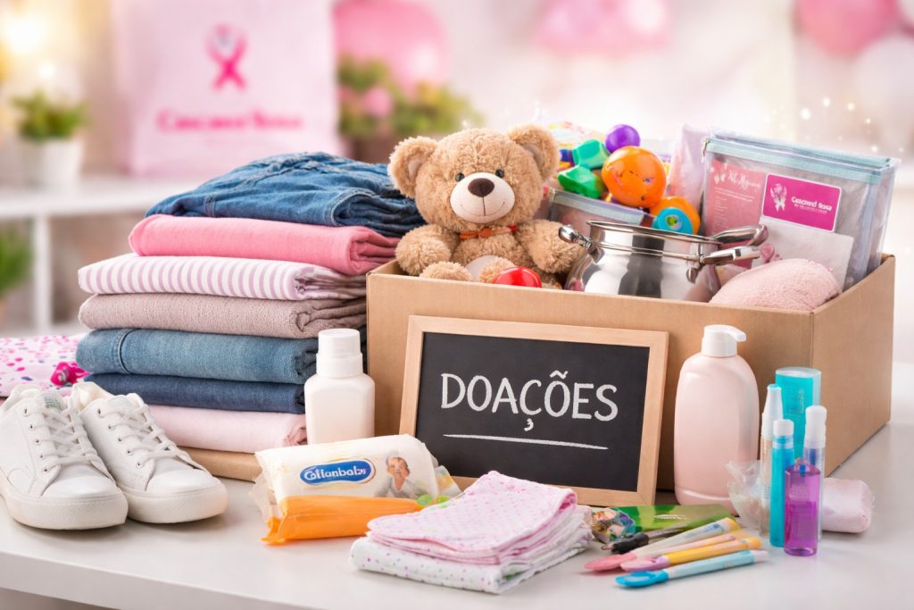 Cascavel Rosa pede donativos para bazar de apoio ao combate ao câncer; veja onde entregar