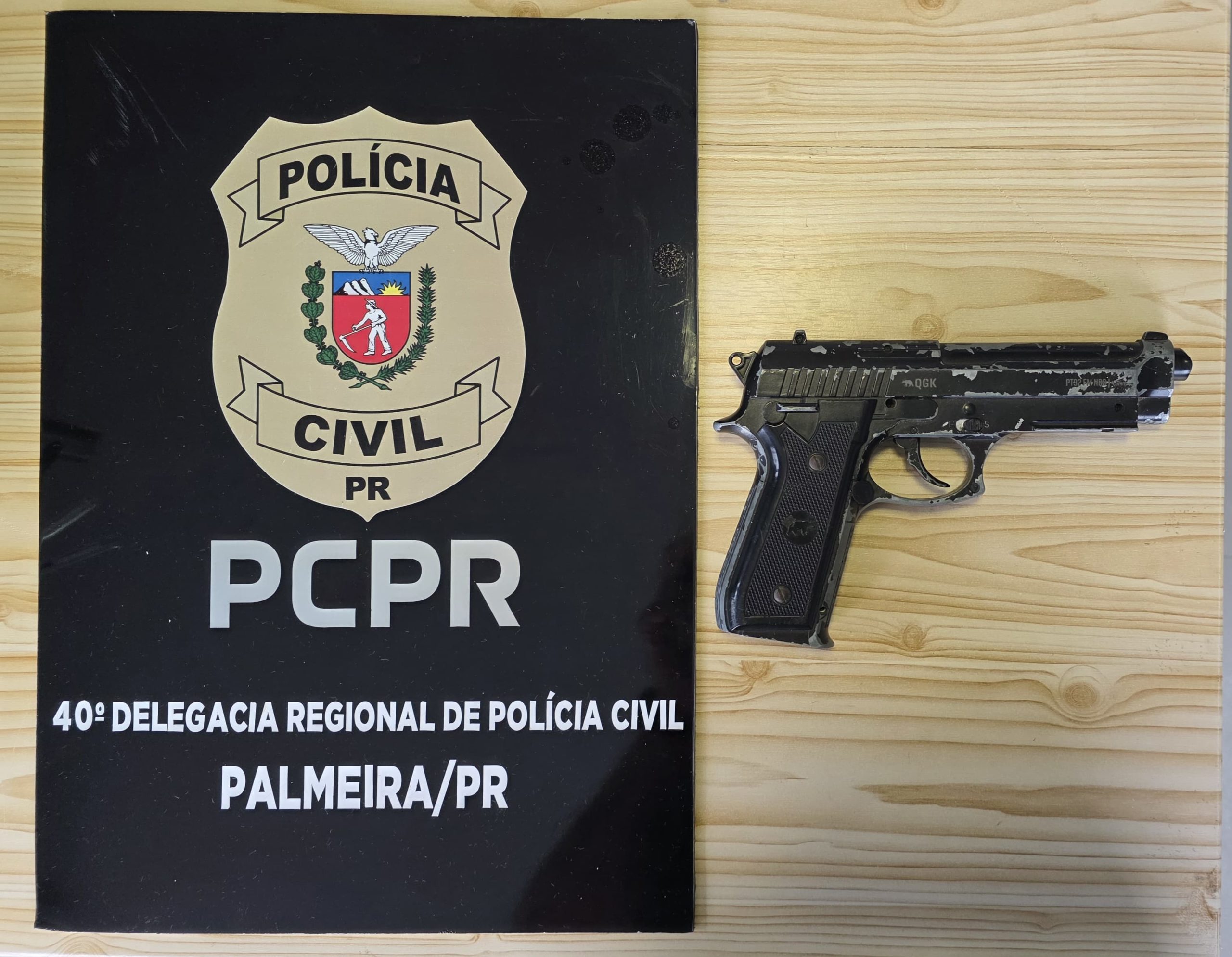 Polícia Civil prende homem por descumprimento de medida protetiva e ameaça em Palmeira