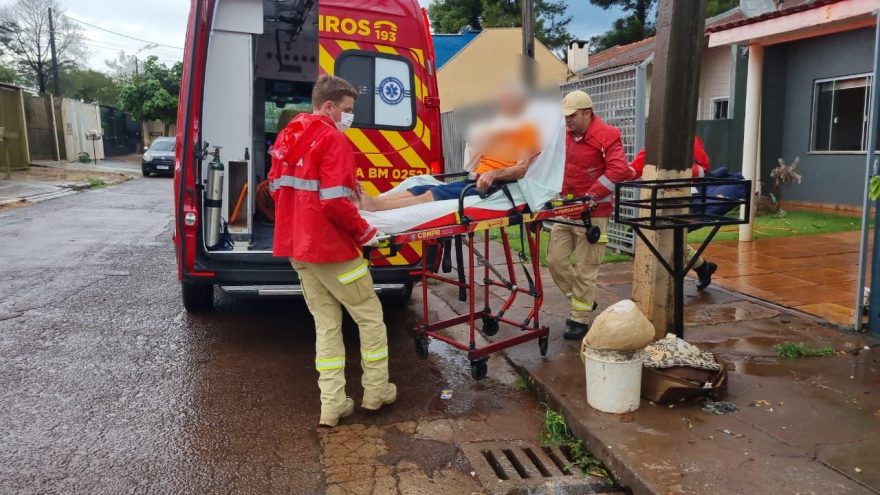 Idoso de 97 anos é levado ao HU após acidente doméstico