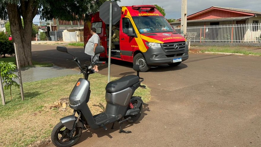 Mulher desmaia em acidente de trânsito no Brasmadeira