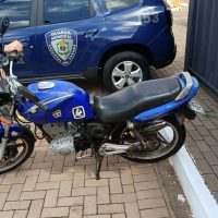 Imagem referente a Motocicleta furtada é recuperada pela Guarda Municipal em Cascavel após denúncia