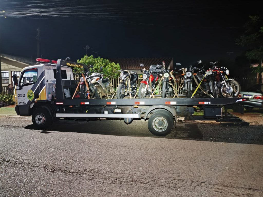 Fiscalização intensificada no trânsito de Cascavel termina com apreensões