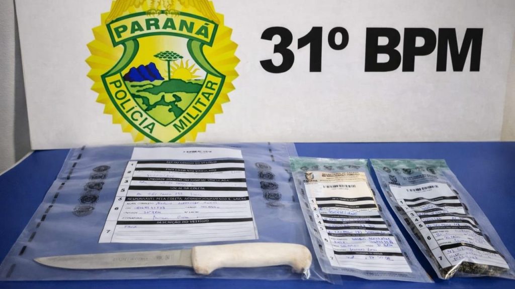 PM apreende drogas e prende suspeito durante abordagem em Iracema do Oeste