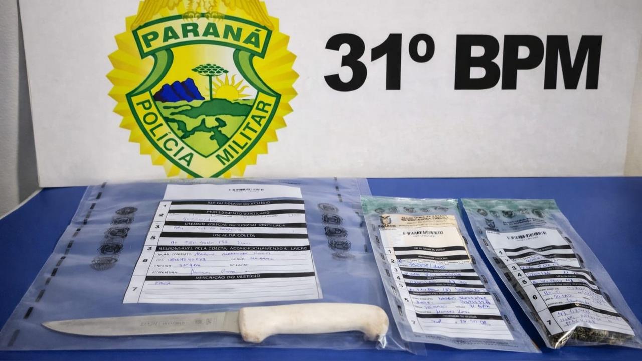 PM apreende drogas e prende suspeito durante abordagem em Iracema do Oeste PM apreende drogas e prende suspeito durante abordagem em Iracema do Oeste