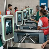 Imagem referente a Reconhecimento facial amplia público nos estádios e reforça segurança