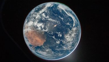 Imagem referente a NASA divulga imagem da Terra feita por comandante da missão Artemis II