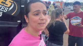 Família vítima de furto faz desabafo após acidente com Uno no Trevo da Portal em Cascavel