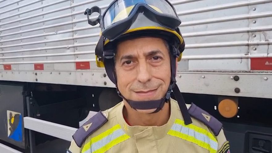 Ladrão não queria atendimento médico, relata oficial do Corpo de Bombeiros