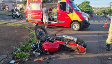 Imagem referente a Grave acidente entre moto e BYD é registrado no Periolo