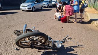PM detalha acidente entre carro e moto com vítima grave no bairro Neva, em Cascavel PM detalha acidente entre carro e moto com vítima grave no bairro Neva, em Cascavel