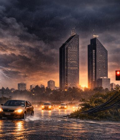 Após os ovos de Páscoa, a surpresa: dia pode virar noite com previsão de temporal intenso nesta semana Imagem referente a Após os ovos de Páscoa, a surpresa: dia pode virar noite com previsão de temporal intenso nesta semana