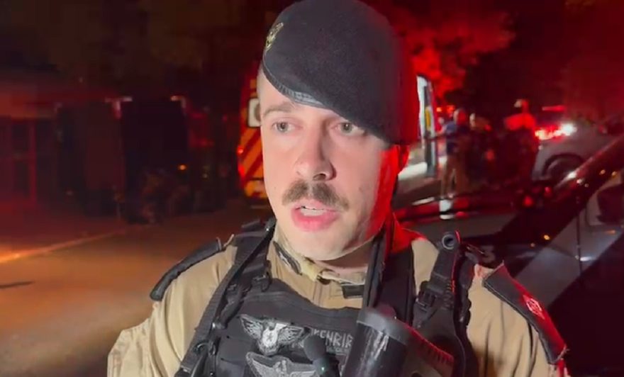 “Dois na perna, um no tórax e um no peito”, detalha PM sobre homem baleado no Sanga Funda