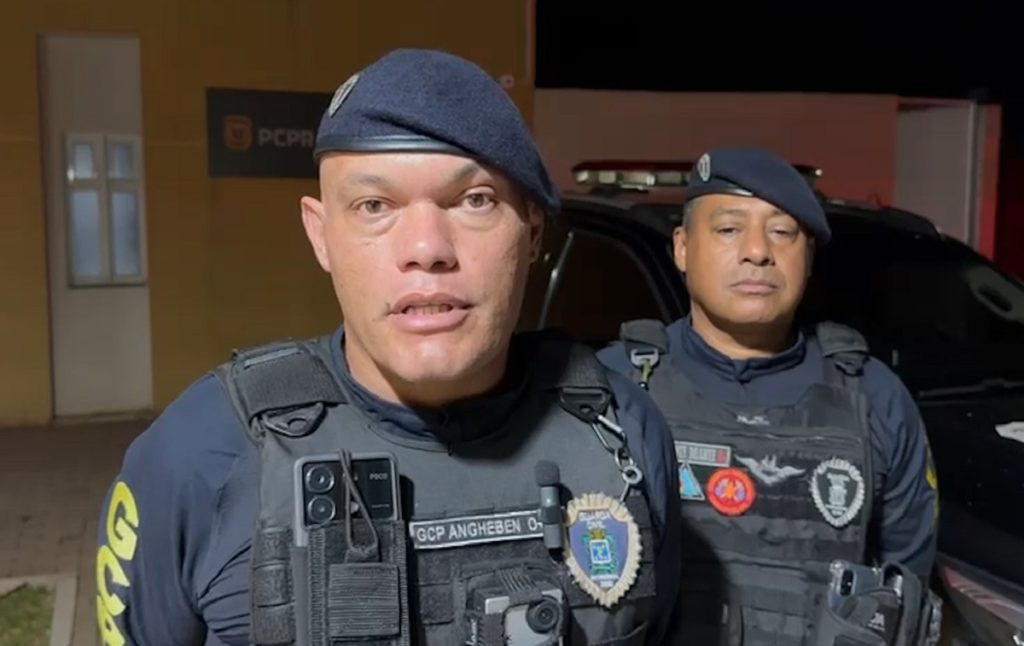 Morador de rua é levado à delegacia após ameaçar vizinhos em Cascavel