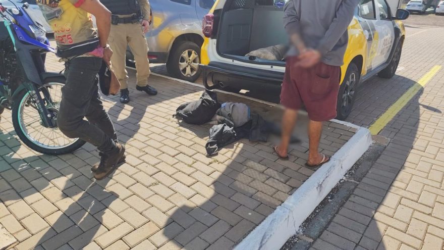Dupla é detida por furto de fios no Turisparque