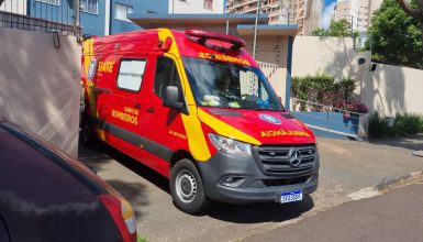 Imagem referente a Mulher se fere em queda no pátio de condomínio no Centro