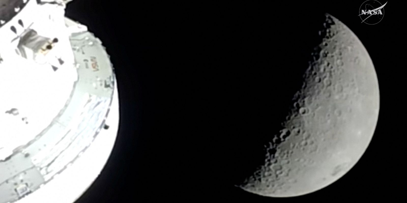 Missão lunar Artemis 2 bate recorde de distância da Terra Imagem referente a Missão lunar Artemis 2 bate recorde de distância da Terra