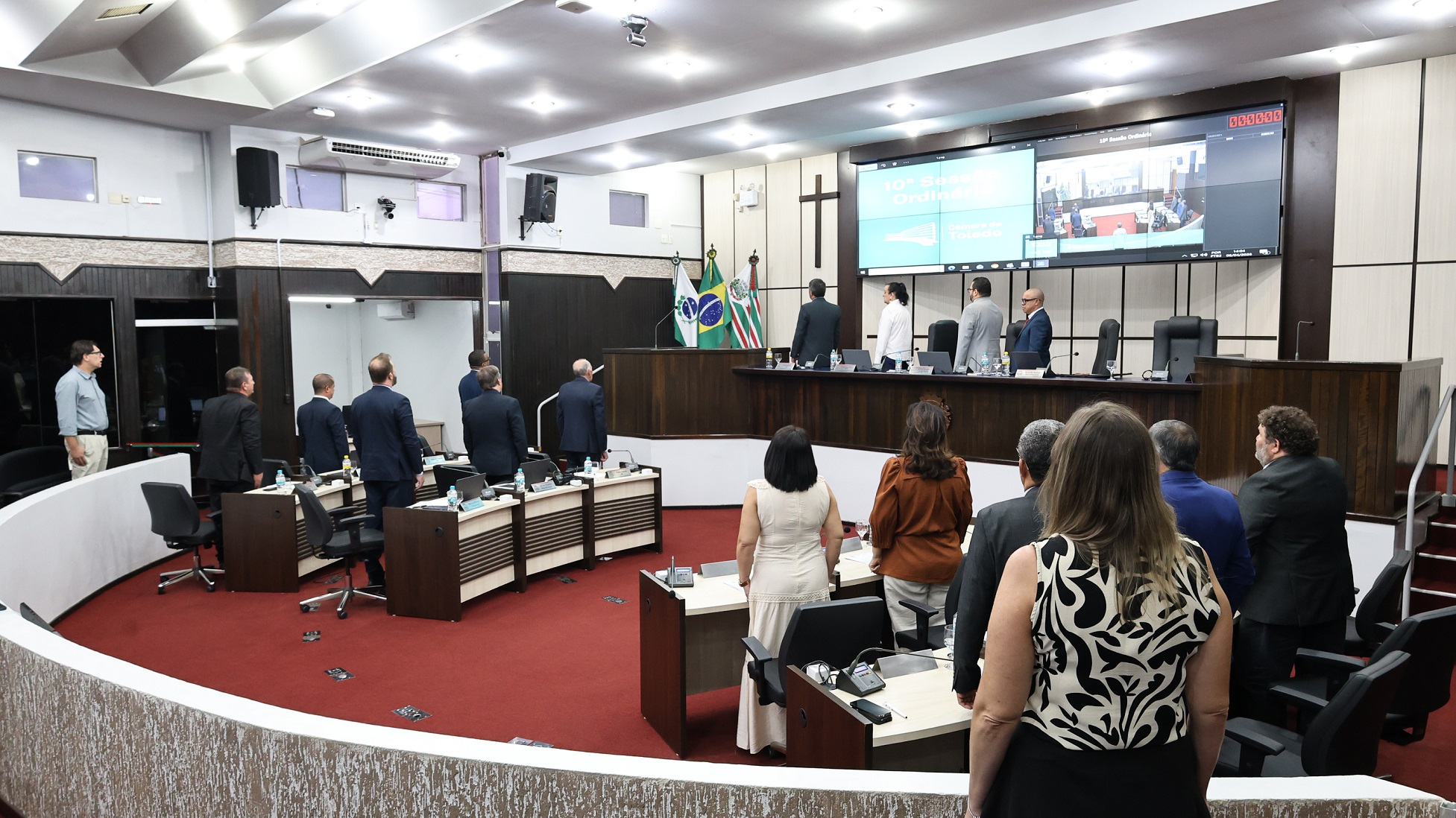 Câmara de Toledo aprova reajuste nos salários de vereadores, prefeito e secretários