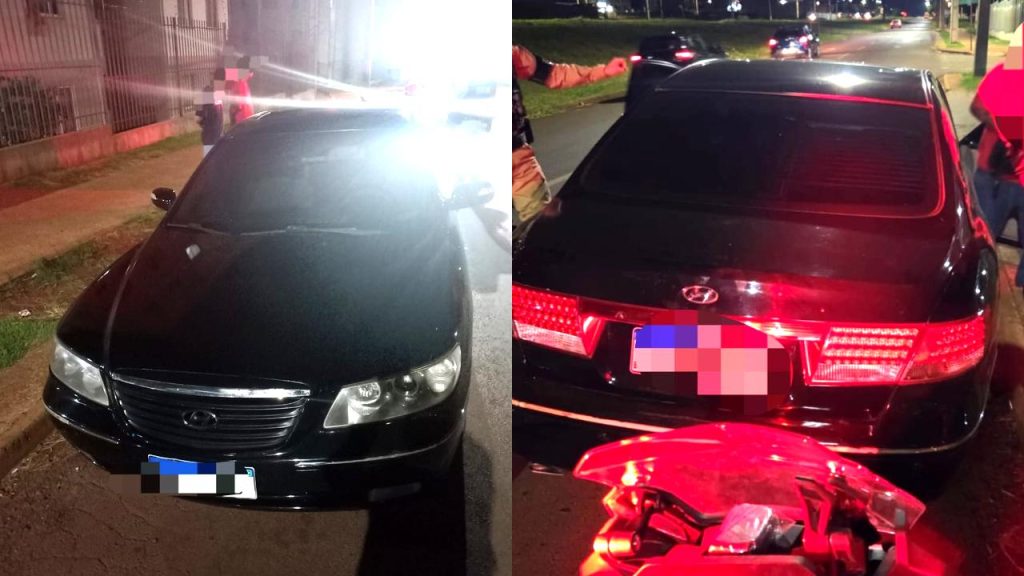 ROCAM aborda duas vezes o mesmo condutor irregular e apreende veículo em Cascavel
