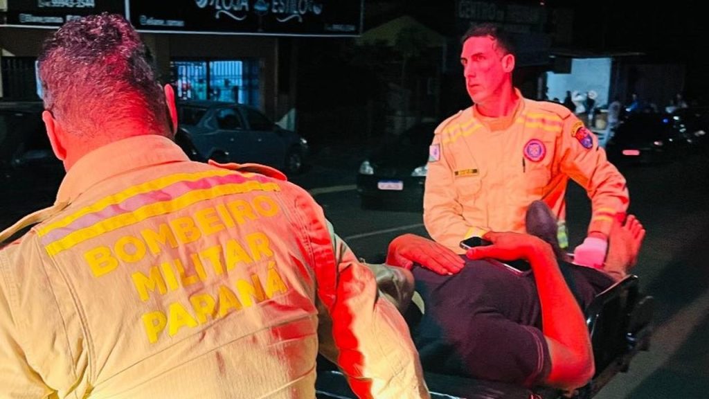 Menor se envolve em acidente de moto após ser fechado por outro veículo
