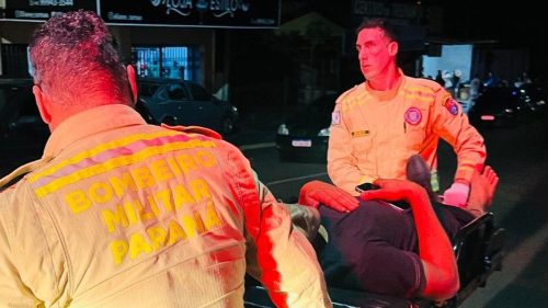 Menor se envolve em acidente de moto após ser fechado por outro veículo