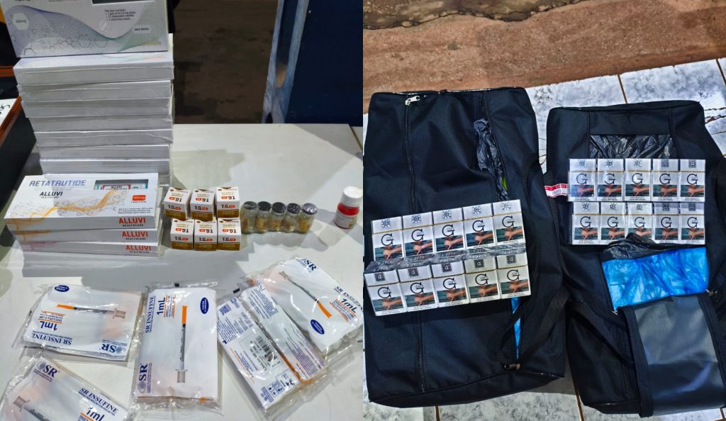 Fiscalização policial em ônibus intermunicipais resulta na apreensão de mercadorias ilegais em Cascavel