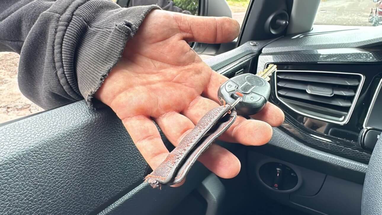 Foi encontrada uma chave no bairro São Cristóvão