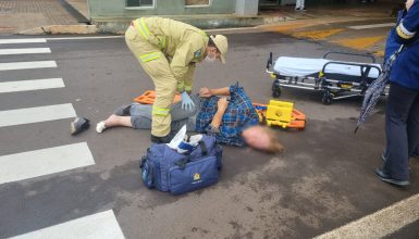 Imagem referente a Idoso é atropelado por ônibus na entrada do Terminal Oeste em Cascavel