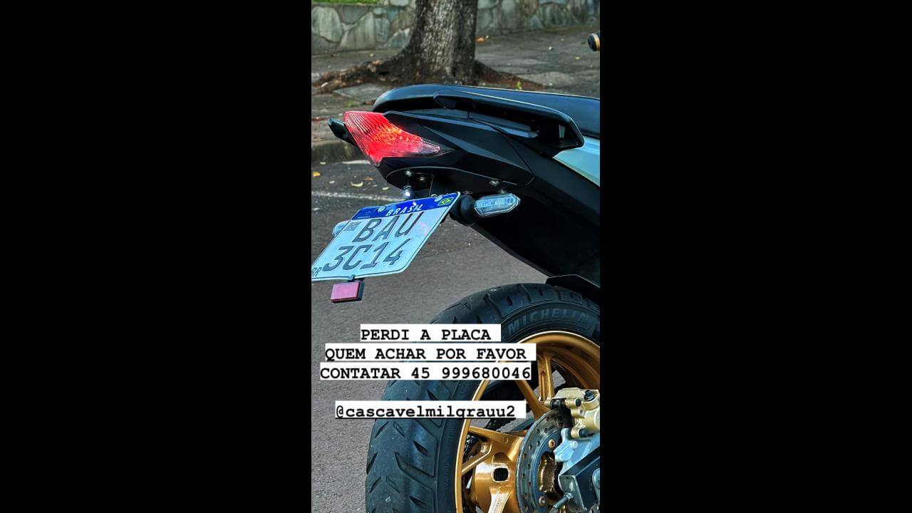 Foi perdido uma placa no bairro Alto Alegre Imagem referente a Foi perdido uma placa no bairro Alto Alegre