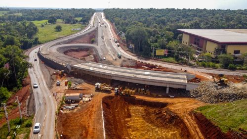 Obra de duplicação da Rodovia das Cataratas chega a 84% e previsão de entrega é para julho de 2026