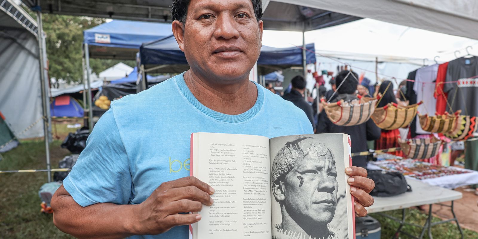 Indígena no Xingu aprendeu português para salvar aldeia, diz biógrafo Imagem referente a Indígena no Xingu aprendeu português para salvar aldeia, diz biógrafo