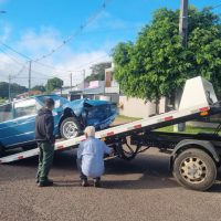 Imagem referente a Mobi e Brasília se envolvem em colisão no Pioneiros Catarinenses