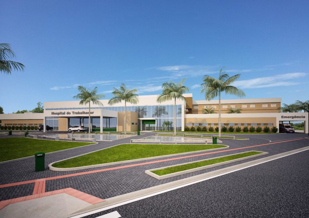 Conheça o projeto do Hospital do Trabalhador que será construído em Cascavel