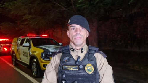 PM detalha acidente com morte no Brasília e alerta para acidentes fatais em Cascavel