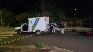Corpo de motociclista é recolhido após acidente fatal e será submetido a exames em Cascavel