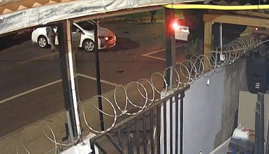 Imagem referente a Nova câmera de segurança registra momento de acidente fatal no Bairro Brasília, em Cascavel