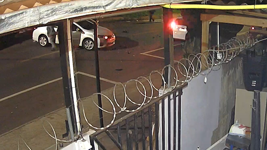 Nova câmera de segurança registra momento de acidente fatal no Bairro Brasília, em Cascavel