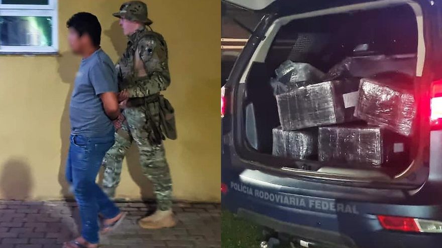 Caminhão com drogas avaliada em mais de R$ 20 milhões é interceptado entre Cascavel e Corbélia