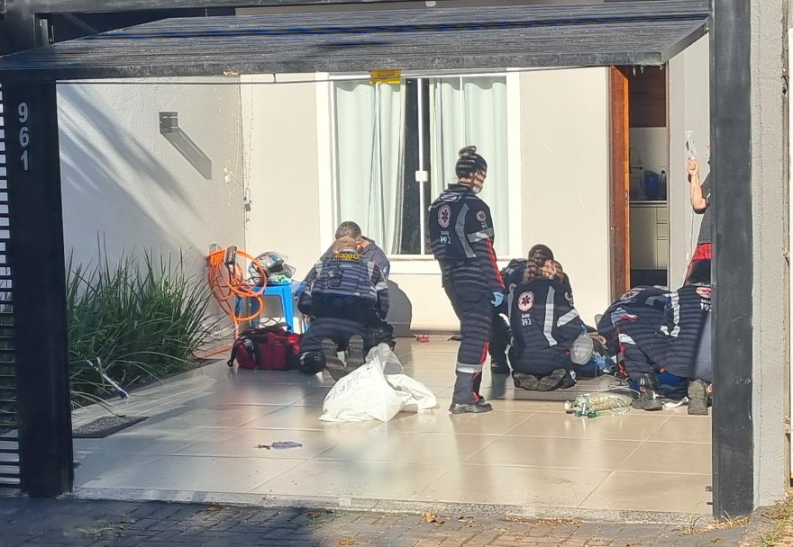 Trabalho incansável do SAMU garante a sobrevivência de idoso em Cascavel