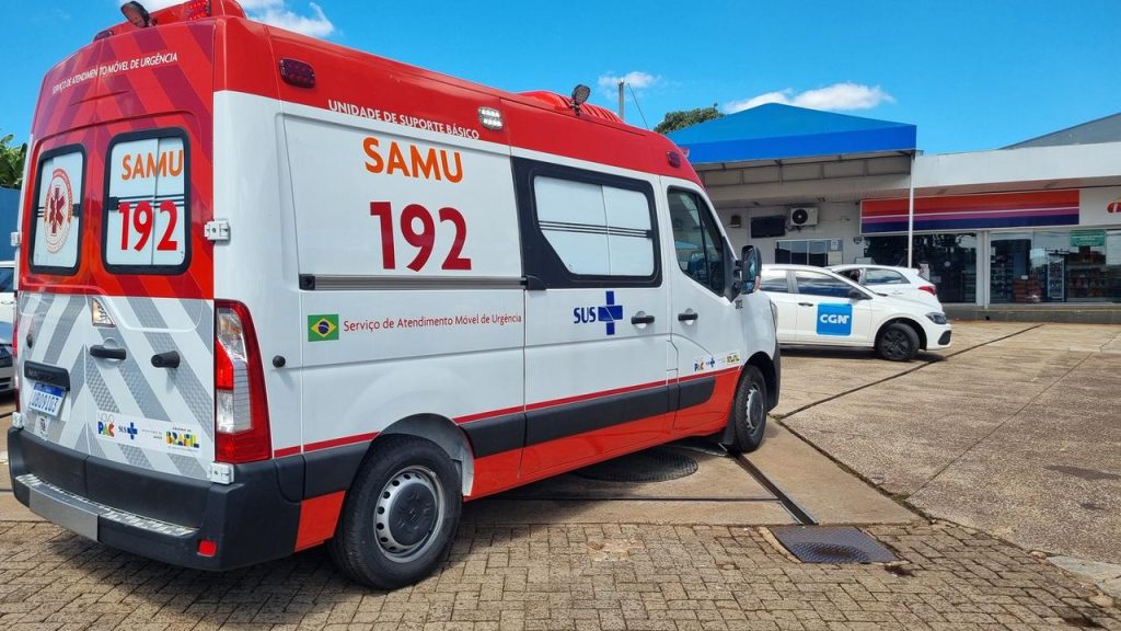 Homem alterado foge antes da chegada do Samu e da GM