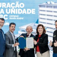 Imagem referente a Lula inaugura nova unidade da UFABC em Santo André
