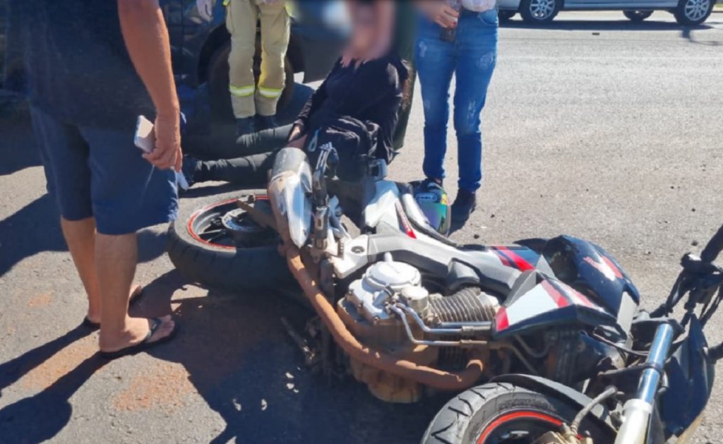 Segundo acidente em segundos e a menos de 100 metros choca moradores no Coqueiral