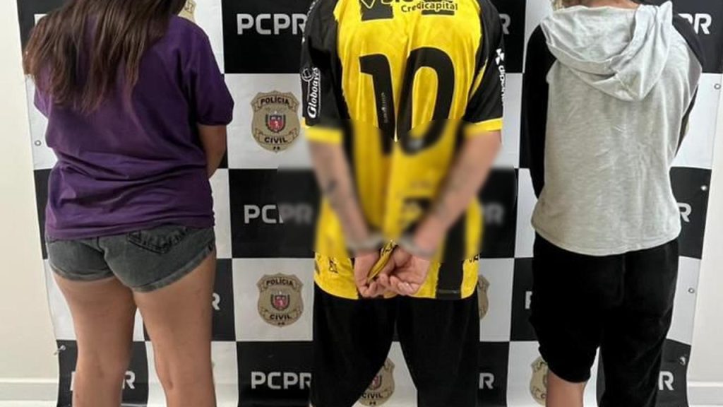 Trio é preso em flagrante por tráfico de drogas em Cascavel