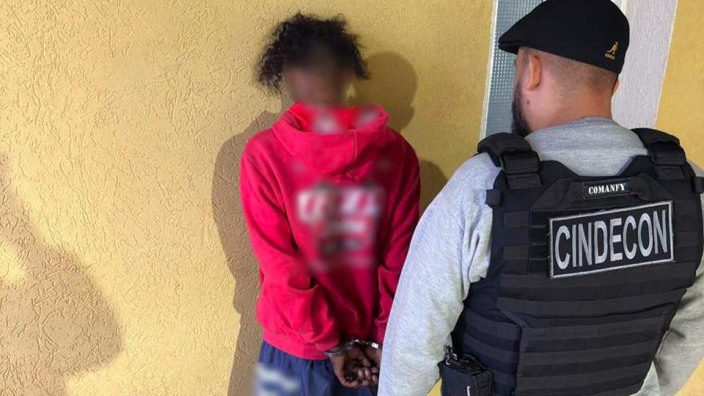 Homem com mandado por tráfico é preso pela GM durante abordagem na Região Norte de Cascavel